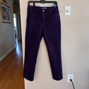 Gloria Vanderbilt purple pants size small